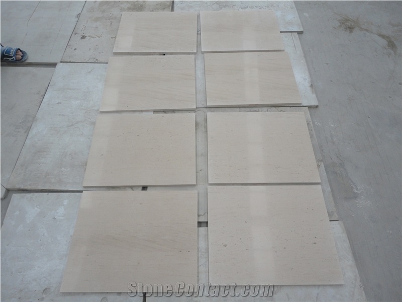 Moca Cream Tiles & Slabs, Portugal Beige Limestone Tiles