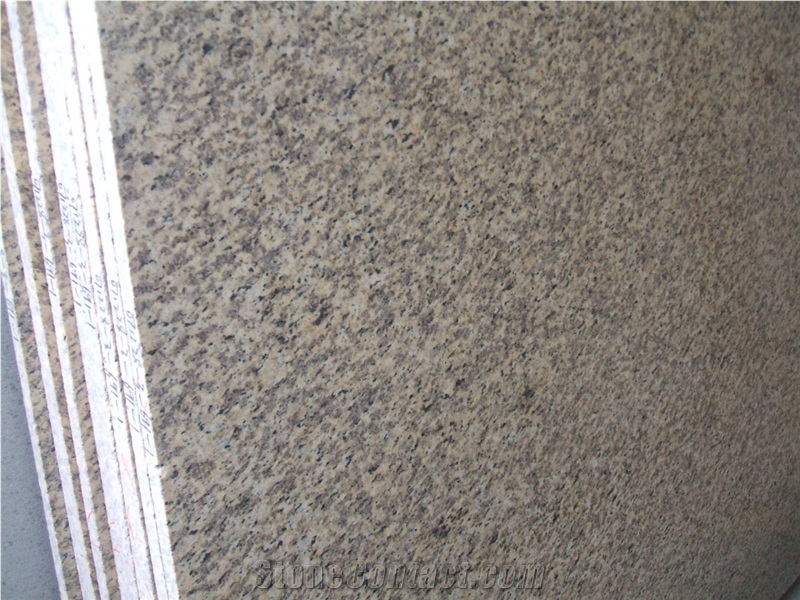 Tiger Skin Yellow Granite Tiles & Slabs, China Yellow Granite