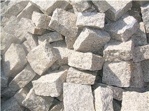 Yellow Cube Stone & Paver, G682 Yellow Granite Cube Stone