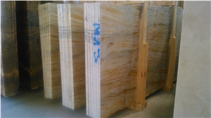 Blue Golden Marble Slabs
