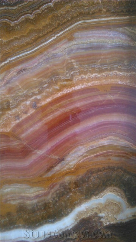 Tigerd Red Onyx Slabs & Tiles