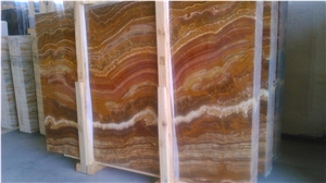 Tigerd Red Onyx Slabs & Tiles