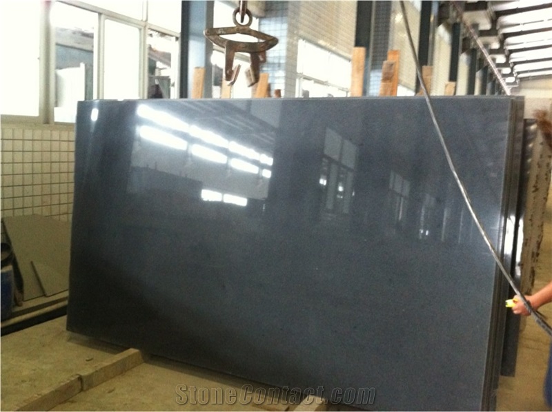 G654 Granite Slabs & Tiles, China Black Granite