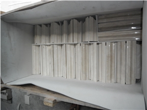 Burdur Beige Marble Molding Interior Stone, Border Lines for Villa Wall Cladding