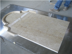 Perlato Svevo Beige Marble Window Sills,Door Frame Thresholds,Window Surround Villa Building Material