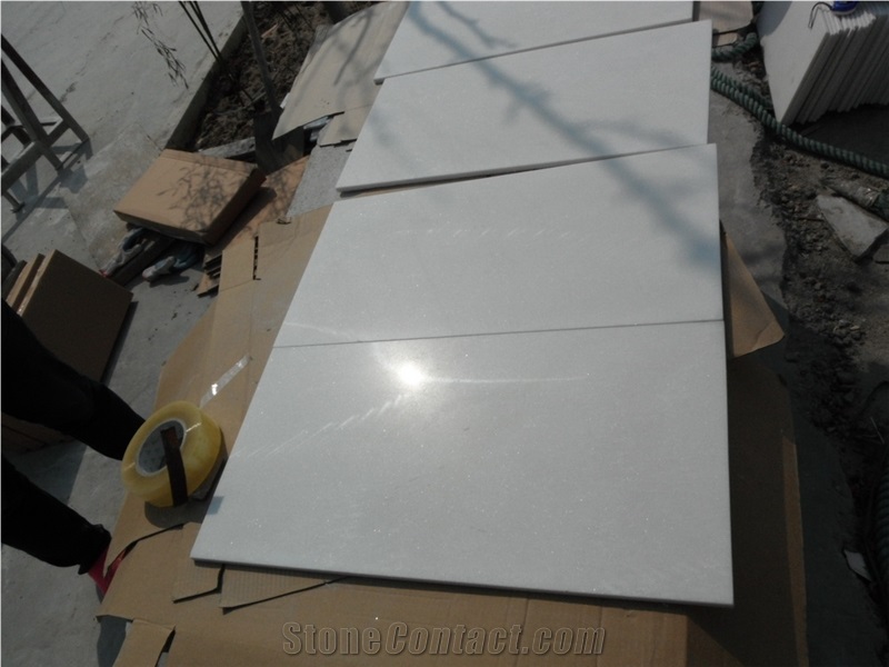 Pure White, Absolute White, Snow White Marble Slabs&Tiles