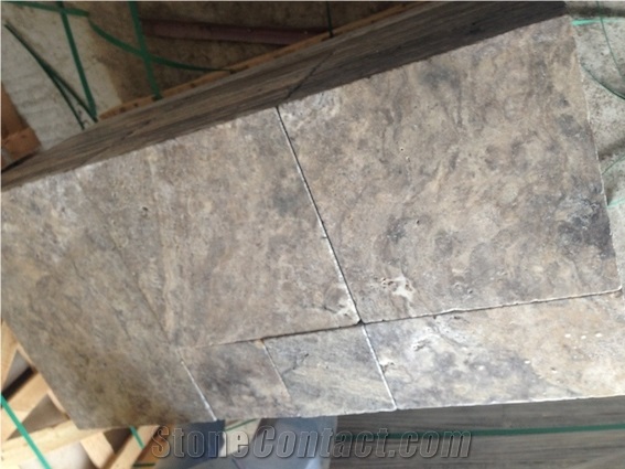 Silver Travertine - Pattern Set X 30 mm