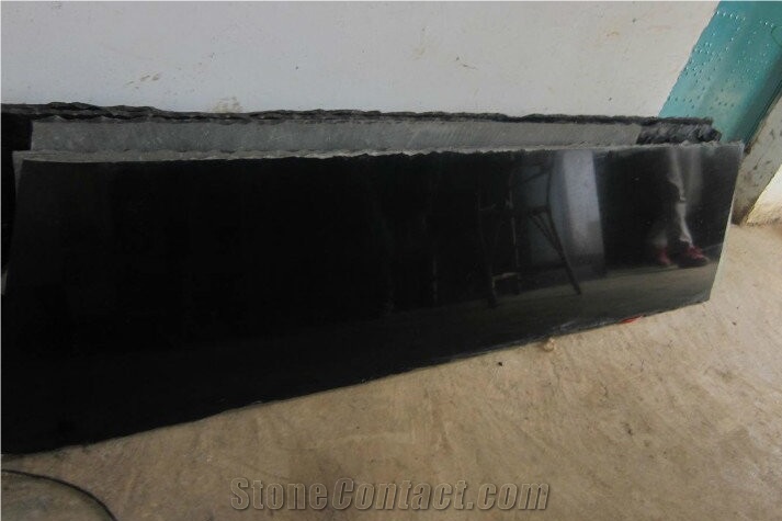 New Shanxi Black Granite Slab, Black Slab, China Black Slab