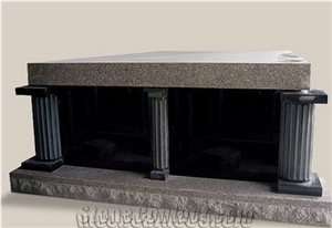 Granite Mausoleum and Columbarium Designs 6 Feet Tall