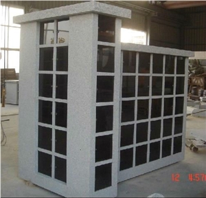 Shanxi Black Granite Mausoleum and Columbarium Shanxi Black Granite Mausoleum and Columbarium