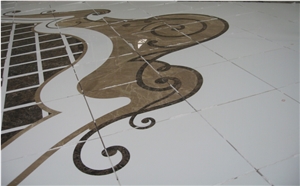 Waterjet Medallions,Waterjet Patterns,Marble Medallions,Marble Patterns,Hotel Medallions
