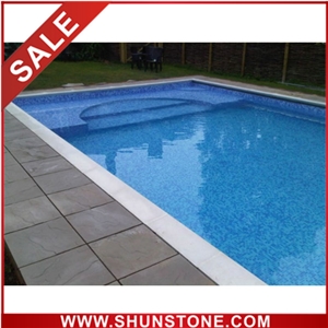 Basalt Swimming Pool Coping, China Grey Basalt Pool Coping