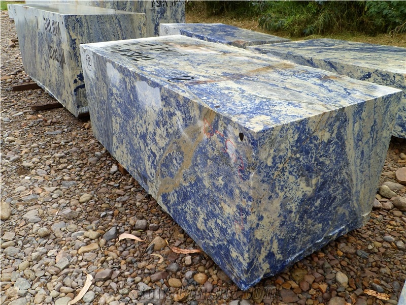 Prestigious And Exclusive Bolivian Sodalite Blue Blocks