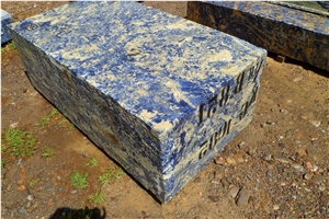Prestigious And Exclusive Bolivian Sodalite Blue Blocks