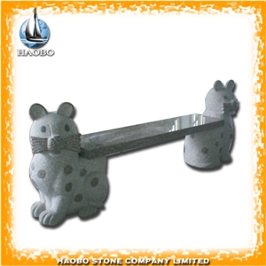 Carving Park Benches, Granite Garden Benches