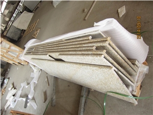 China Professional Competitive Price Countertop Manufactory,Carrara White Marble Bath Countertop, Vantity Top