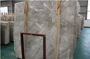 Tundra Grey Marble, Silver Pearl Marble, Tundra Gray Marble, Tundra Blue Marble, Turkey Grey Marble Slabs and Tiles