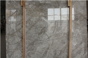 Tundra Grey Marble, Silver Pearl Marble, Tundra Gray Marble, Tundra Blue Marble, Turkey Grey Marble Slabs and Tiles