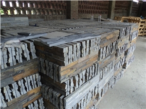 China Blue Slate Wall Panel Stacked Stone Veneer China Blue Slate Wall Panel Stacked Stone Veneer