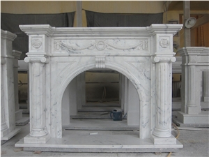 Guangxi White Fireplace
