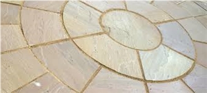 Raj Green Sandstone Circle