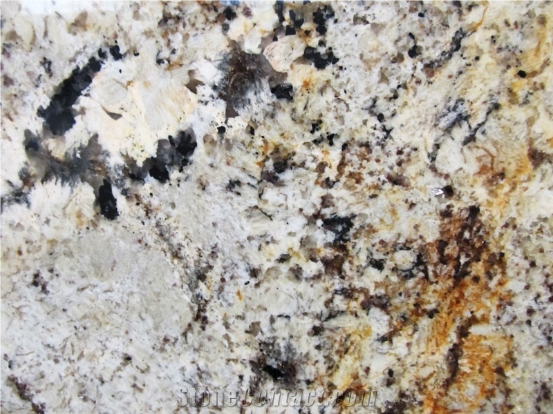 Delicatus Gold Granite Slabs & Tiles, Brazil Yellow Granite