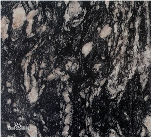 Versailles Black Granite Tiles & Slab, China Brown Granite