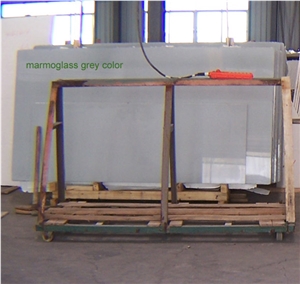 Grey Marmoglass Crystalized Slabs