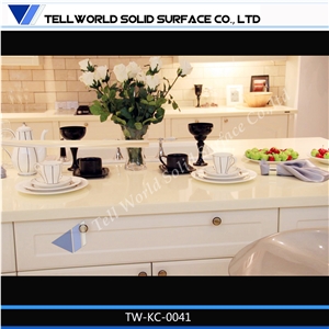 Acrylic Solid Surface High End Popular Design Kitchen Countertop