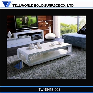 High Gloss Marble Stone Dining Table Coffee Office Table