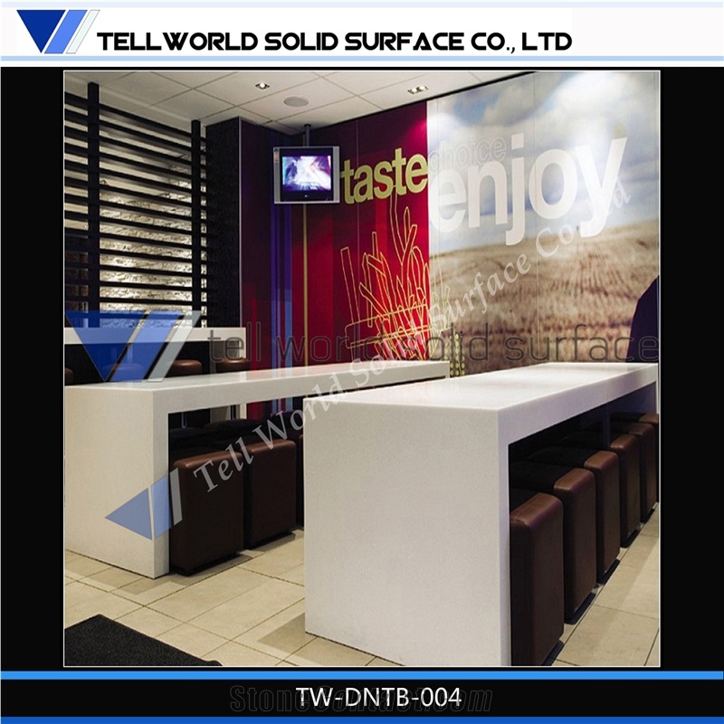 High Gloss Marble Stone Dining Table Coffee Office Table