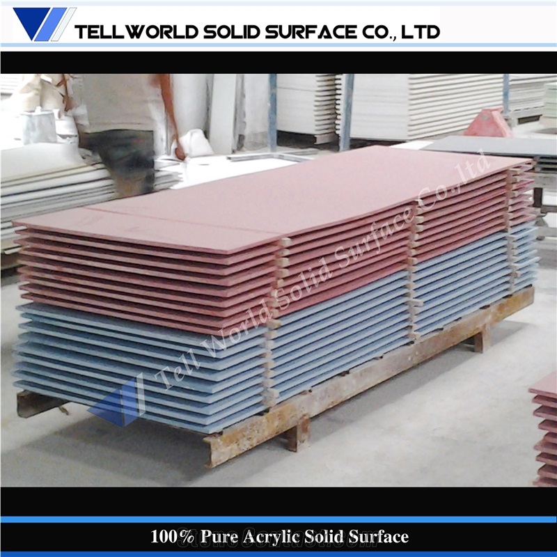 High Quality Solid Surface Sheets Artificial Stone
