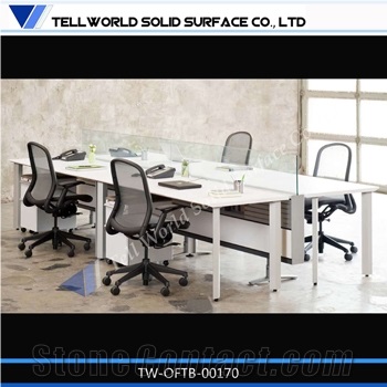 Low Price Simple Design Workstation Office Desk
