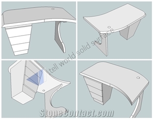New Product Drawers Design Office Table Office Desk
