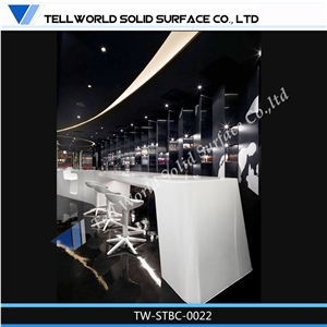 Tell World Solid Surface Customized Fashion Bar Table