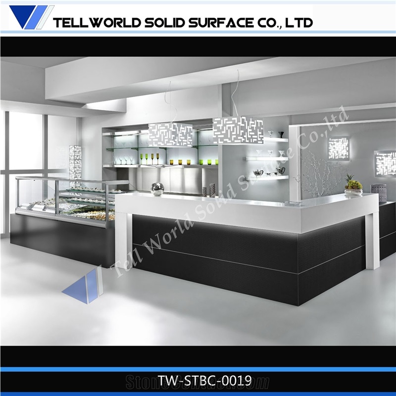 Tell World Solid Surface Customized Fashion Bar Table