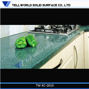 Tw Corian Marble Style Kitchen Counter