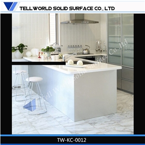 Tw Corian Marble Style Kitchen Counter