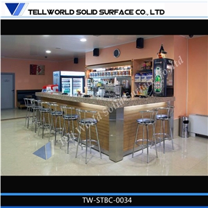 Tw Natural Stone Popular Design Bar Counter