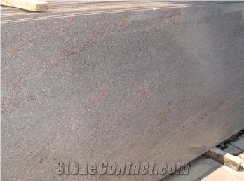 Brown Sparkle Granite Slabs & Tiles, Norway Brown Granite, Silver Galaxy Granite