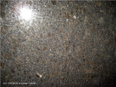 Coffee Brown Granite Slab, India Brown Granite
