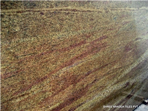 Ghibli Gold Granite Slabs & Tiles,India Yellow Granite