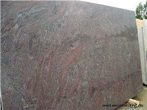 Granite Slabs & Tiles, India Brown Granite
