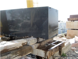 Irish Black Granite Tile, India Black Granite