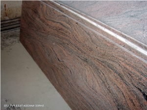 Juparana Colombo Granite Slab, Multicolor Polished Granite Tiles & Slabs