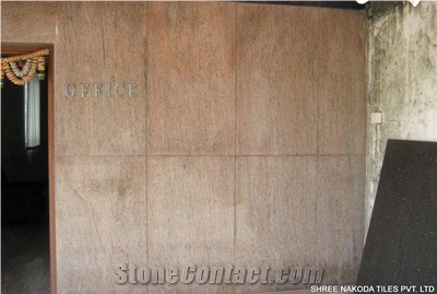 Raw Silk Pink Granite Tile,India Pink Granite