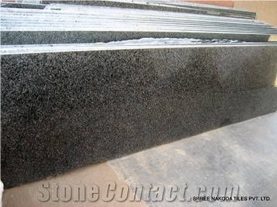 Rolite Granite Tile,India Brown Granite