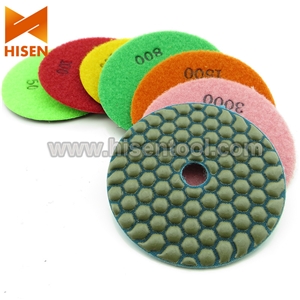 100mm Diamond Dry Flexible Pollishing Pads