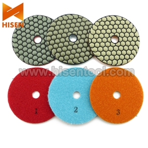 100mm Diamond Dry Flexible Pollishing Pads