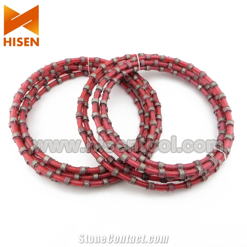 8.8mm Diamond Wire for Granite Block Cutting